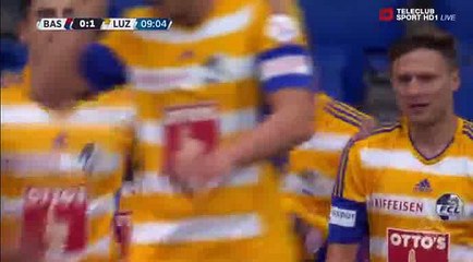 Marvin Schulz Goal - FC Basel 0-1 Luzern 19-05-2018