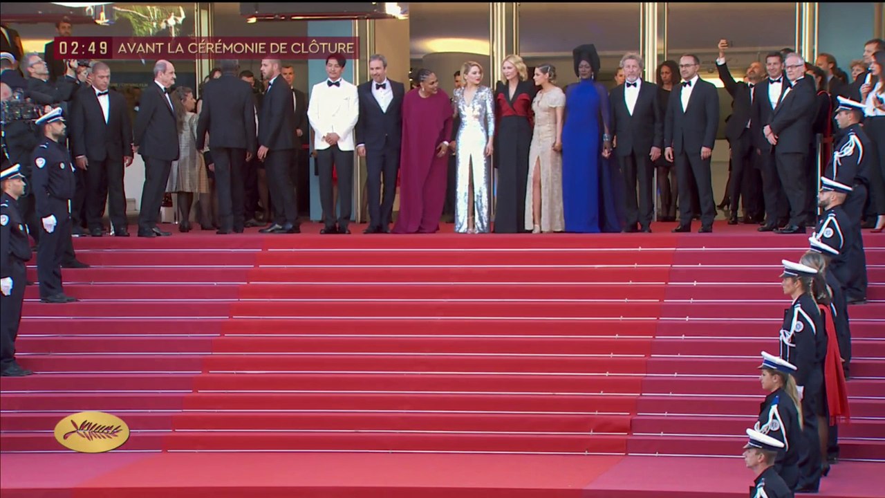 La montée des marches des membres du jury  - Cannes 2018