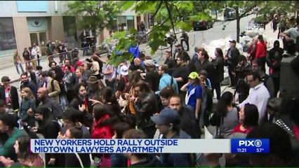 Hundreds Gather, Mariachi Band Plays in Front of Home of Lawyer Seen in Racist-Rant Video