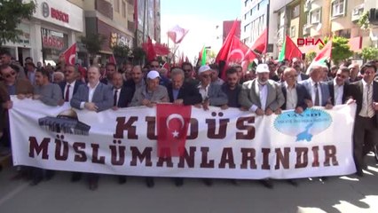 Van'da İsrail ve ABD Protestosu -Hd