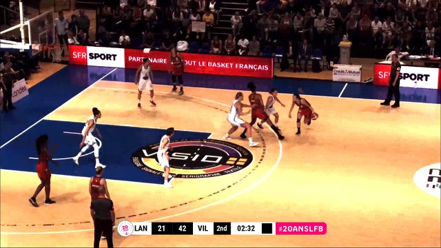 LFB 17/18 - Class. 5-6 retour : Basket Landes - Villeneuve d'Ascq