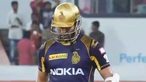 IPL 2018: Robin Uthappa out for 45 by Carlos Brathwaite | वनइंडिया हिंदी