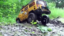OFF Road MUD - Hummer H2 vs Land Rover Defender vs Jeep Wrangler Rubicon - Очень грязное видео :)