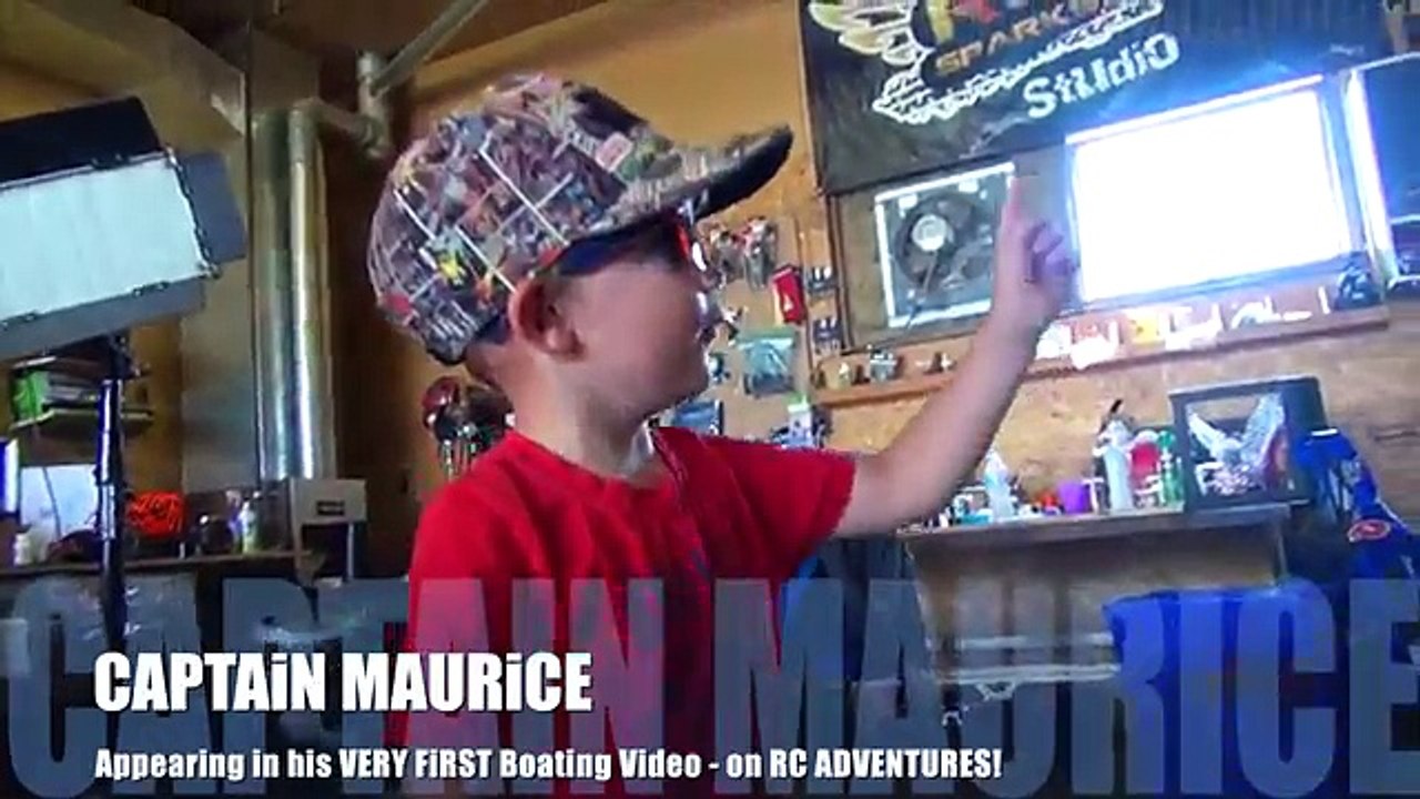 RC ADVENTURES - NEW Capt. MOE & the AquaCraft Rescue 17 Fireboat RTR "SCALE BOAT"! #ProudParenting