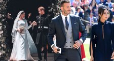 Beckham Çifti, Kraliyet Düğününde Gelin ve Damadı Gölgede Bıraktı