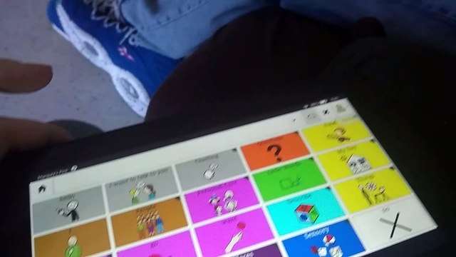 Adult with Autism expressing thoughts on Autism using Coughdrop