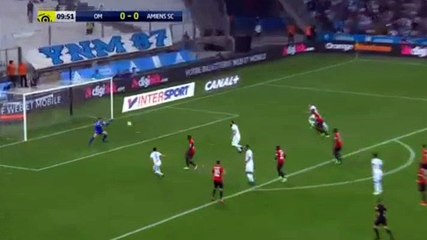 Morgan Sanson  Goal HD - Marseille 1-0	 Amiens 19.05.2018