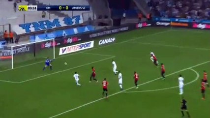 Morgan Sanson  Goal HD - Marseille 1-0	 Amiens 19.05.2018