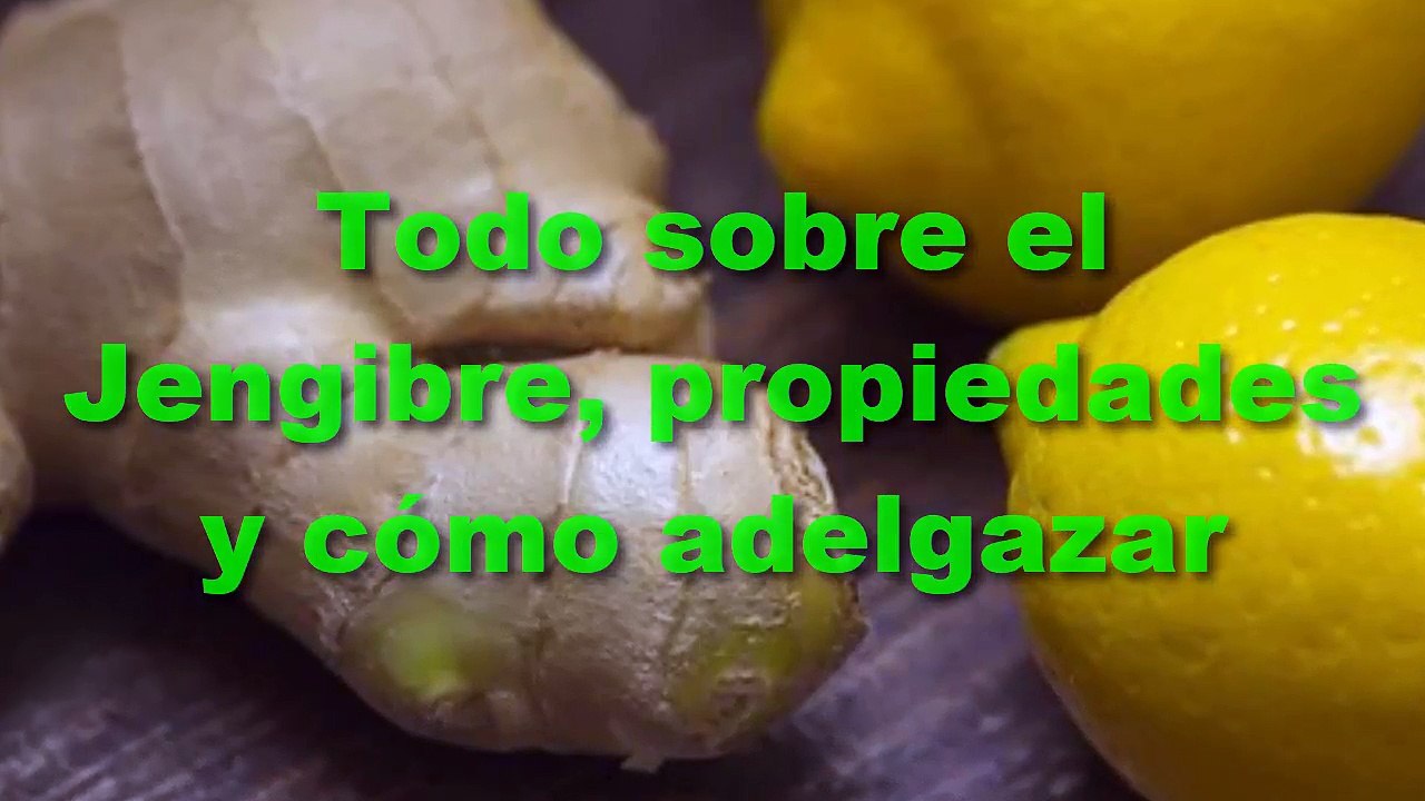 Adelgaza con Genjibre