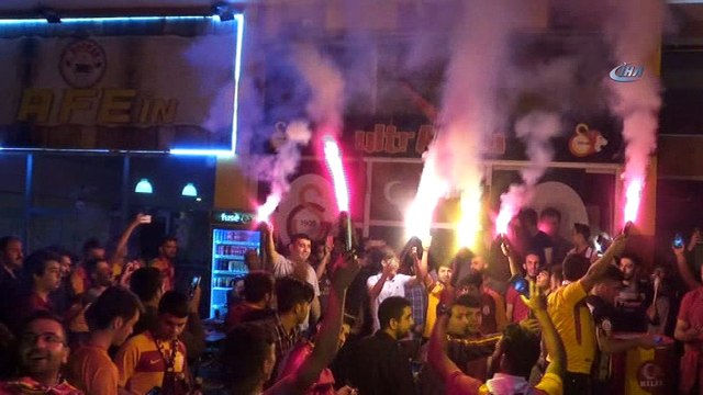 Galatasaray taraftarı Kilis’te şampiyonluk turu attı
