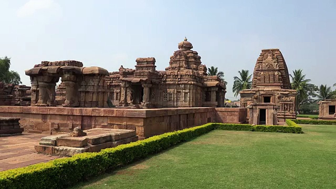 Monuments at Pattadakal and Aihole, Karnataka, India in 4K (Ultra HD)