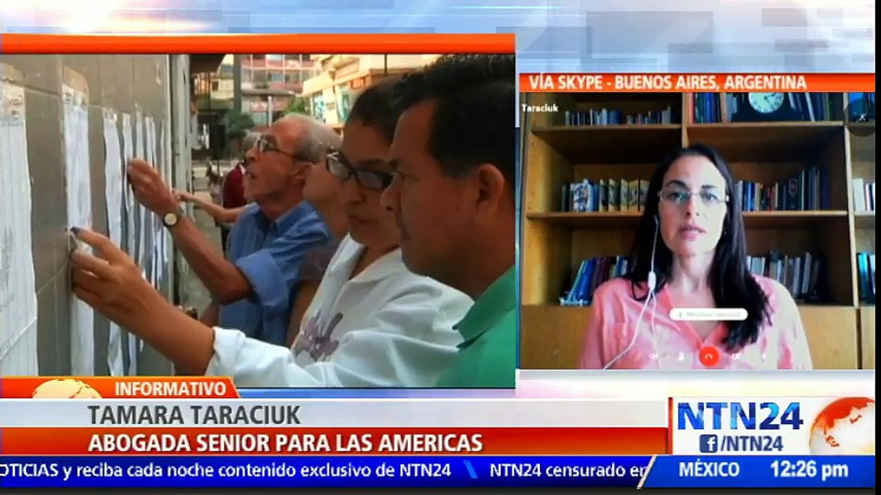Investigadora de Human Rights Watch: Elecciones venezolanas no poseen garantías
