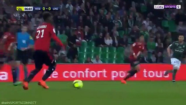 Résumé Saint-Etienne - Lille but Jonathan Bamba 1-0
