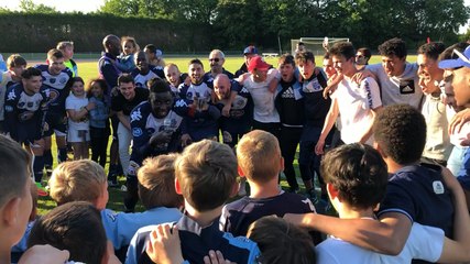 Le FCAV Redon fête son maintien et sa victoire