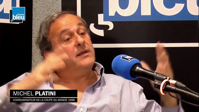 Michel Platini avoue une « magouille » pour le Mondial 1998