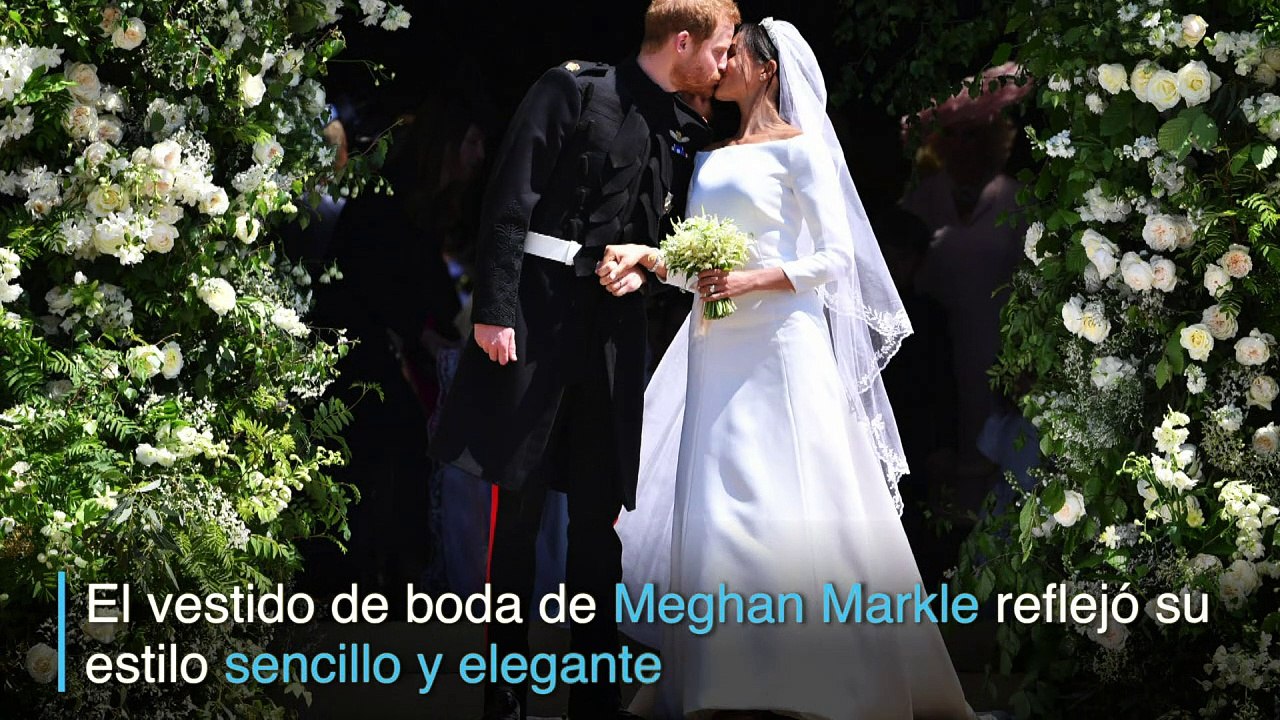 Así fue el vestido de Meghan Markle