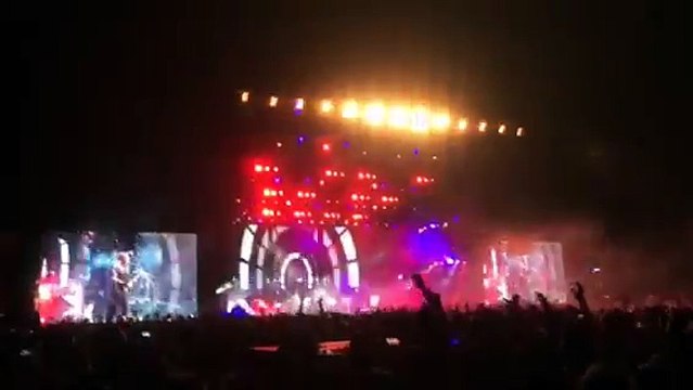 Muse - Time is Running Out, Coachella Music and Arts Festival, Indio, CA, USA 4/19/2014