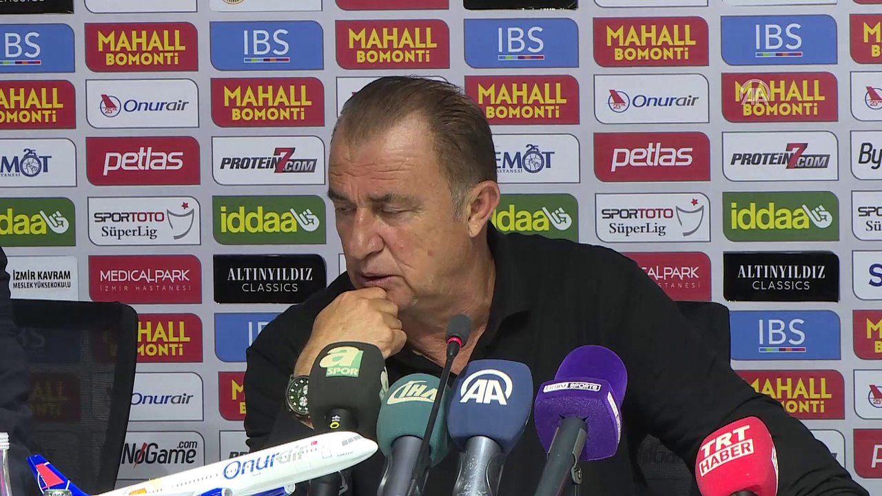 Göztepe-Galatasaray maçının ardından - Fatih Terim (2) - İZMİR
