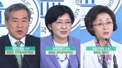 '바른미래평화당' 3인방, 기이한 동거 언제까지? / YTN
