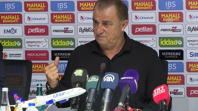 Göztepe-Galatasaray maçının ardından - Fatih Terim (5) - İZMİR
