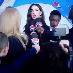 Dua Lipa on Opening Ceremony  on Kyiv , Uefa Champion League Final