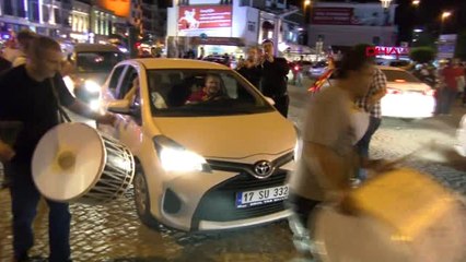 Çanakkale'de Şampiyonluk Kutlaması