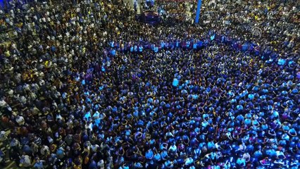 Gaziantepli taraftarlar play-off heyecanını dev ekranda izledi (2) - GAZİANTEP