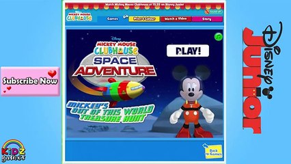 Mickey Mouse - Space Adventure Game / Disney Junior (kidz games)