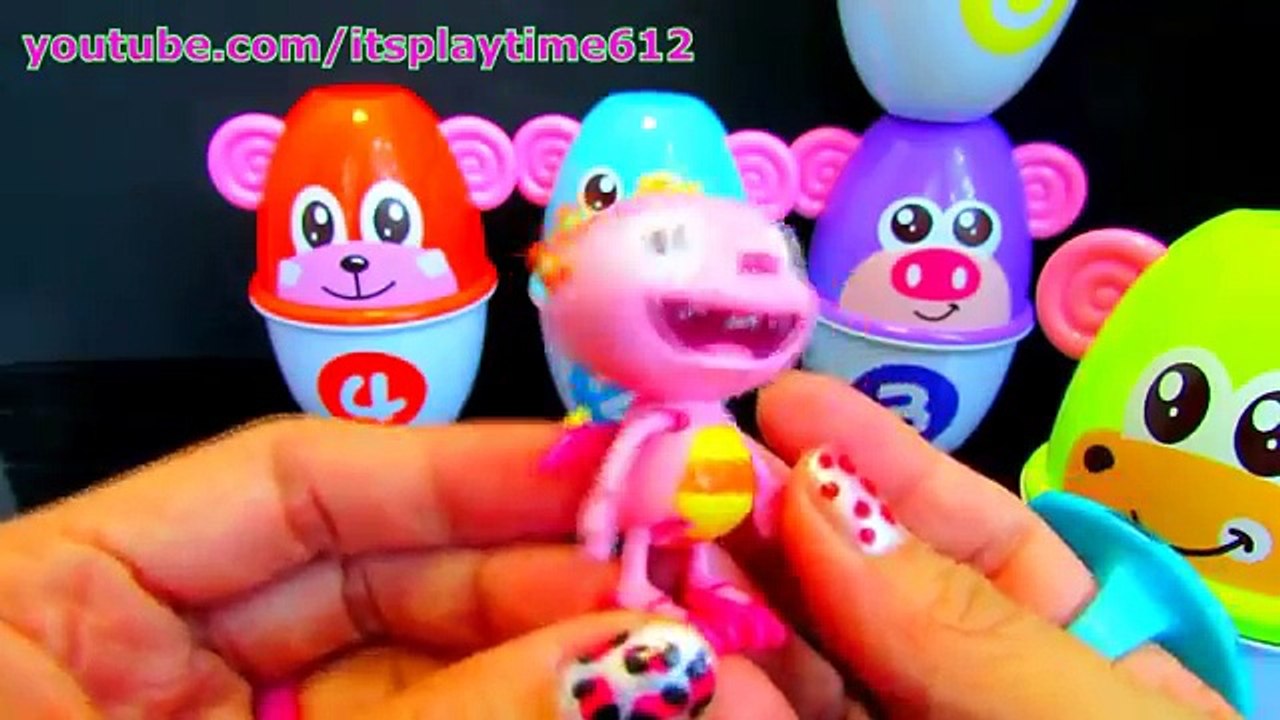 Animal Stacking Cups Surprise Fajiabao Play-Doh Disney Henry Hugglemonster - itsplaytime612