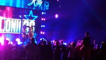 IIconics (Billie Kay and Peyton Royce) and Lana Entrance - WWE Prague May 13th 2018 Part 01