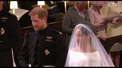 القاعة تضج بالضحك خلال مراسم زواج ميجان وهاري .. ماذا حدث؟