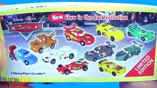 Cars2 Toy Surprise Easter Eggs CARS 2 Disney Pixar Holiday Edition new Review by SurpriseEggsSHOW