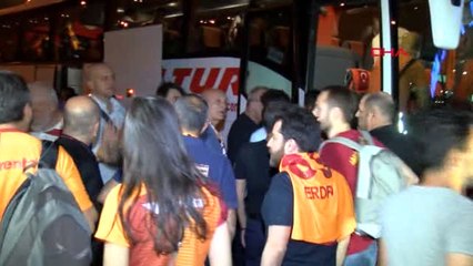 Galatasaray Kafilesi İstanbul'a Geldi