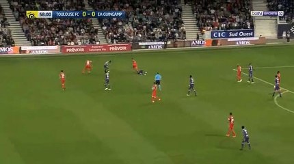 Résumé Toulouse 2-1 Guingamp - Les Buts ?