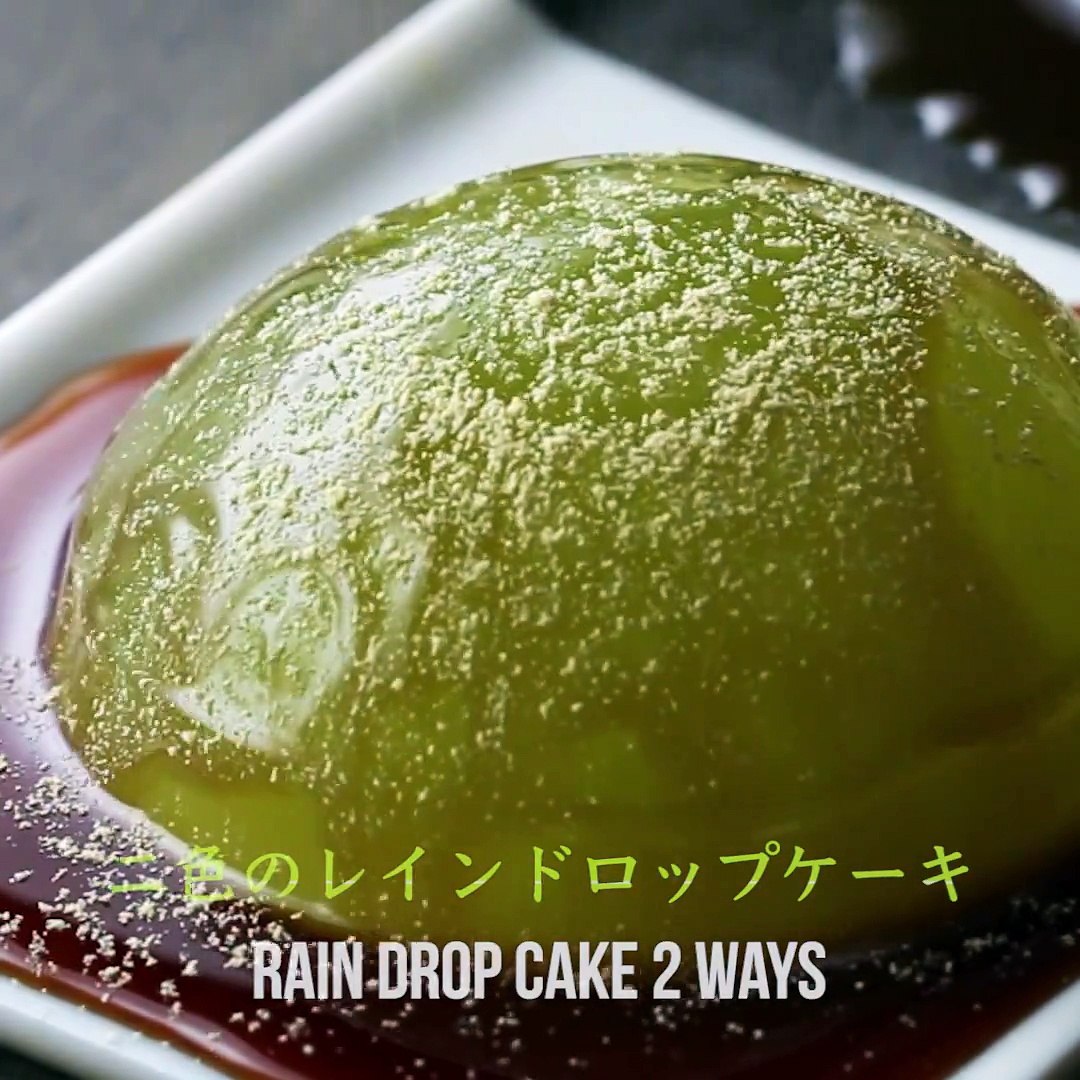 ぷるぷる 涼やか 二色のレインドロップケーキ レシピはこちら Http Bzfd It 2xkezgp作ったらコメント欄に写真を投稿してくださいね 動画 Dailymotion