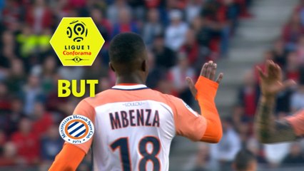 But Isaac MBENZA (17ème) / Stade Rennais FC - Montpellier Hérault SC - (1-1) - (SRFC-MHSC) / 2017-18