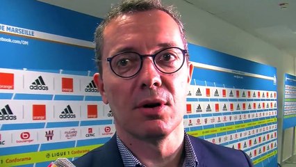 Le président Eyraud s'est exprimé hier soir en zone mixte