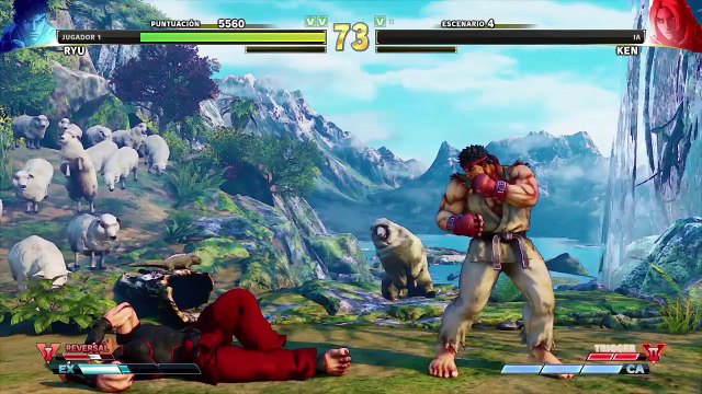 Street Fighter V Arcade Edition Ryu Gameplay Arcade Hard Mode PS4 2018