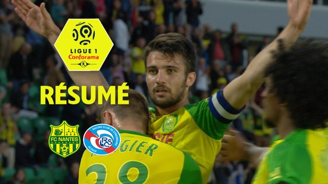 FC Nantes - RC Strasbourg Alsace (1-0) - Résumé - (FCN-RCSA) / 2017-18