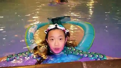 MERMAID SQUISHY POOL CHALLENGE| FAN MAILS| SPRING BREAK VLOG 2 OF 3