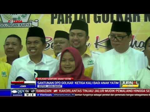 Golkar Beri Santunan kepada 5.000 Anak Yatim di Depok