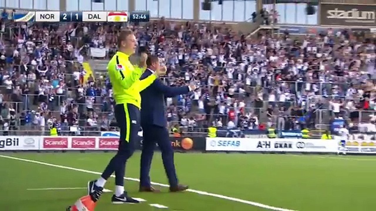 Norrkoping 4:2 Dalkurd  (Sweden. Allsvenskan. 17 May 2018)