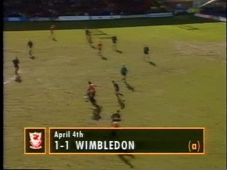 Wimbledon - Liverpool 04-04-1994 Premier League
