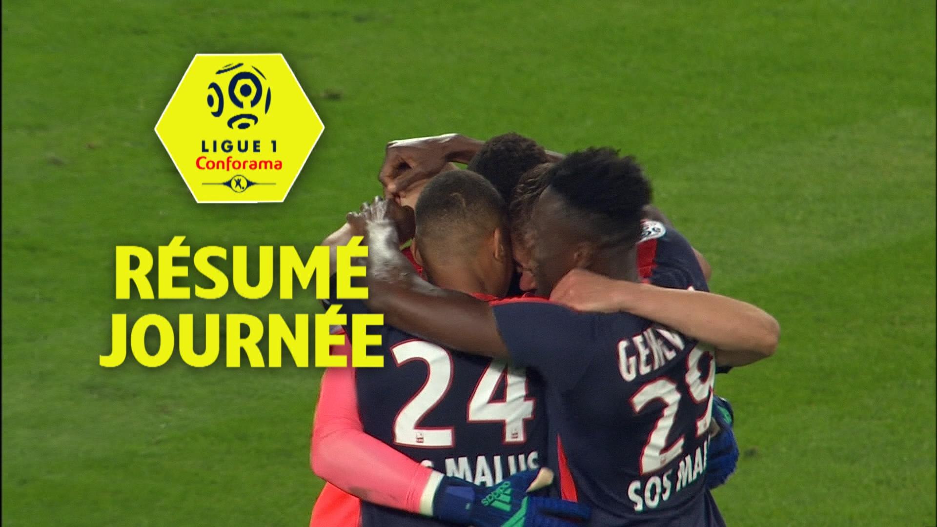 Résumé de la 38ème journée - Ligue 1 Conforama / 2017-18 - Vidéo Dailymotion