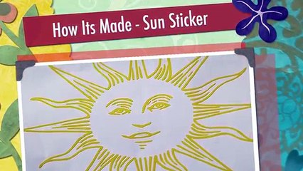 How Its Made Sun Sticker