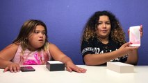 MARY AND IZZY GET THE NEW IPHONE 8 PLUS - UNBOXING THE NEW IPHONE 8 PLUS