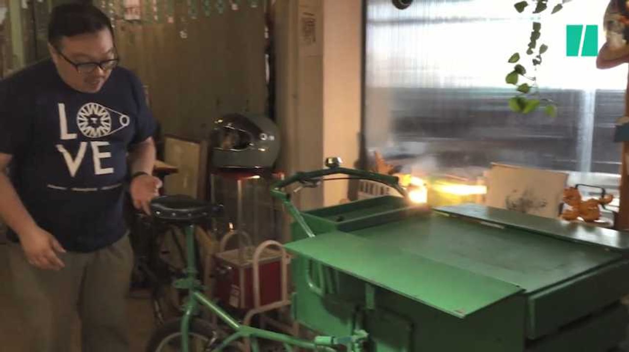 À partir de vélos, ces Hongkongais créent des objets roulants totalement fous
