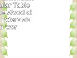 Wood table Extendable Rectangular Table Dining table Wood dining table Extendable team