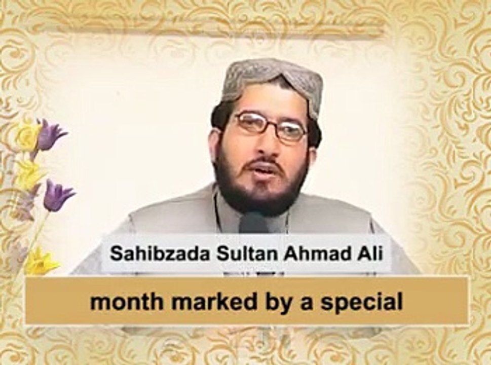 Importance of fasting[ Explained By: His Excellency Sahibzada Sultan Ahmad Ali Sb ]