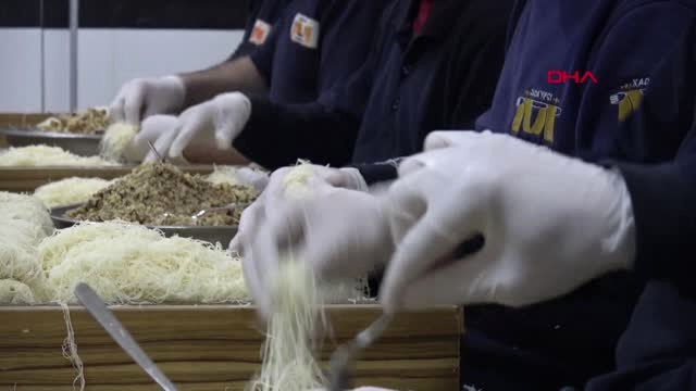 Erzurum Padişahların Tatlısı Kadayıf Dolması, İftar Sofralarının Vazgeçilmezi